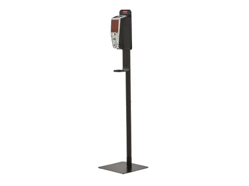 Zuil Standaard voor Autofoam Zeepdispenser Zwart