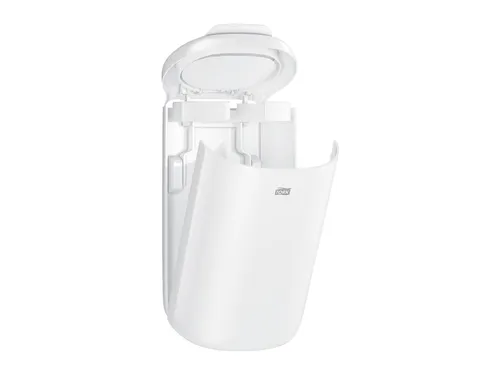 Tork 564000 Elevation Bin Afvalbak Wit 5 Liter met deksel