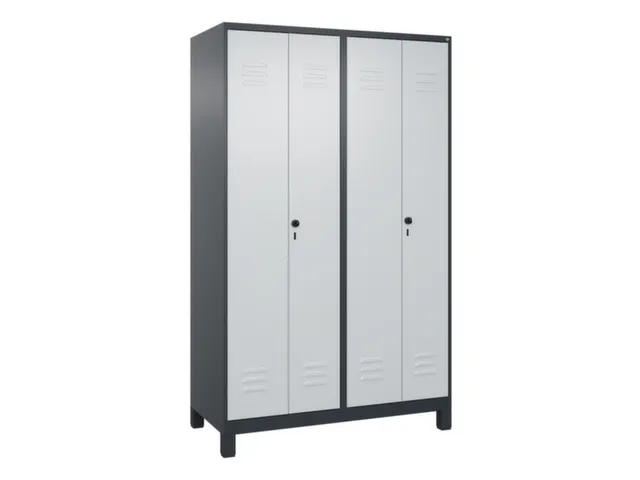 PBM-locker,HxBxD 1950x1200x500mm,4vak,vak B 300mm,draaigrendel