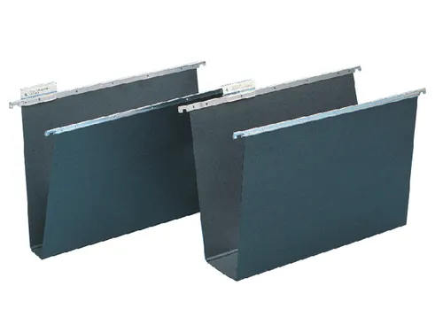 Hangmap Alzicht A6621-54 verticaal folio U-bodem 40mm zwart
