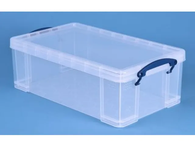 Opbergbox Really Useful 12 liter 465x270x150mm transparant wit