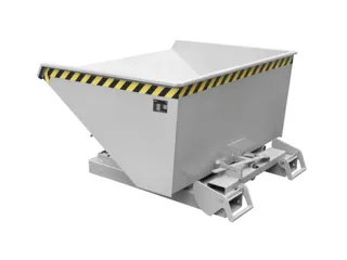 kiepbak,HxLxB 865x1485x1095mm,0,6m³,draagverm. 1000kg,verzinkt - 1