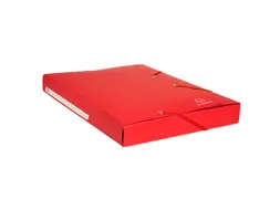 Elastomap glansk.600 Scotten 3klep rood