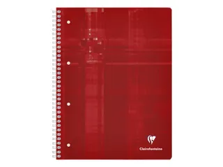 Collegeblok Clairefontaine Studium A4+ ruit 5x5mm 4-gaats 80 pagina's - 4