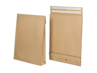 E-Commerce envelop IEZZY 250x350x50+96mm retoursluiting bruin 250st - 1