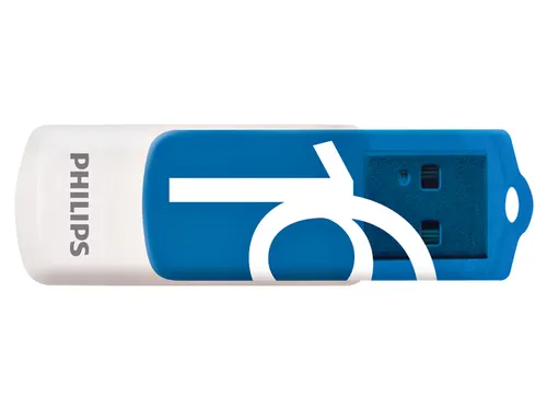 USB stick 2.0 Philips Vivid USB-A 16GB blauw