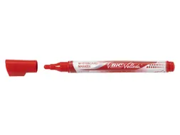 Viltstift Bic Velleda liquid whiteboard rond medium rood