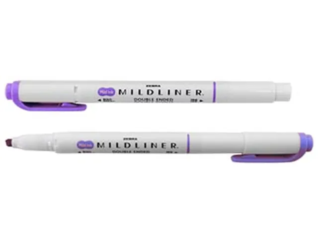 MILDLINER markeerstift violet dubbele punt