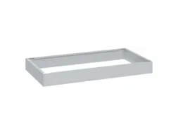 sokkel,HxBxD 100x1000x500mm,kunststof,RAL7035,meerprijs