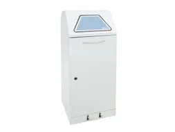 afvalverzamelaar,niet-brandbaar,1x120l,HxBxD 1100x450x450mm