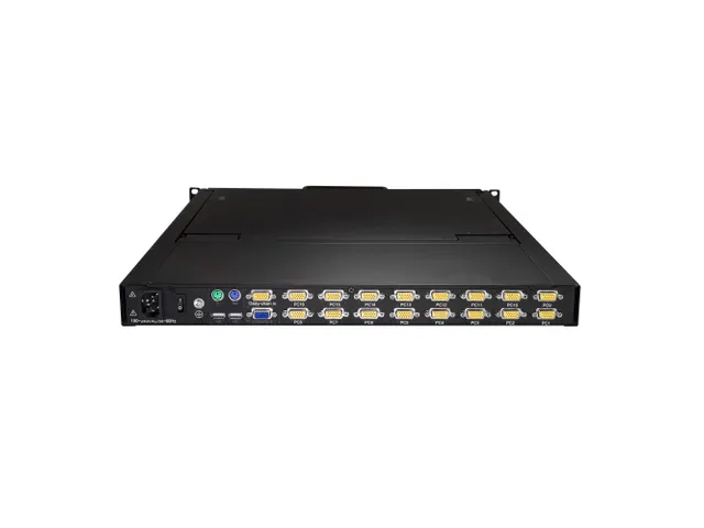 16 port KVM Rack Console 19 inch