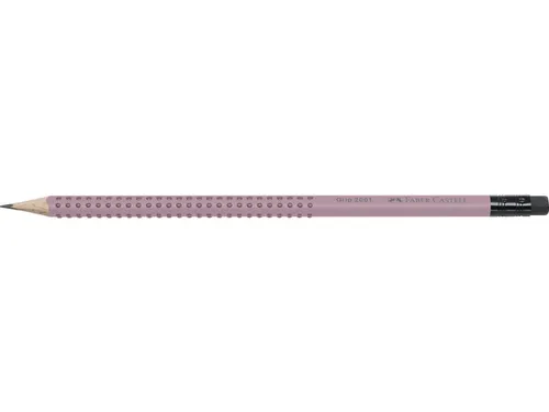 Potlood Faber-Castell grip 2001 grafiet B met gum Rose shadows