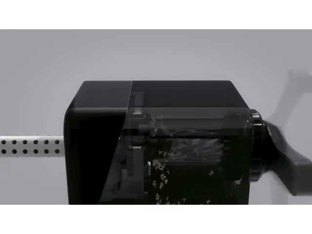 Taille-crayon Faber-Castell modèle de table adapté pour crayons.