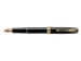 Vulpen Parker Sonnet Black lacquer GT finish Medium