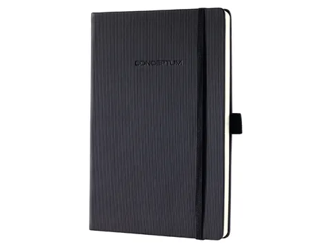 Notitieboek Conceptum A5 Blanco CO120 Zwart hardcover
