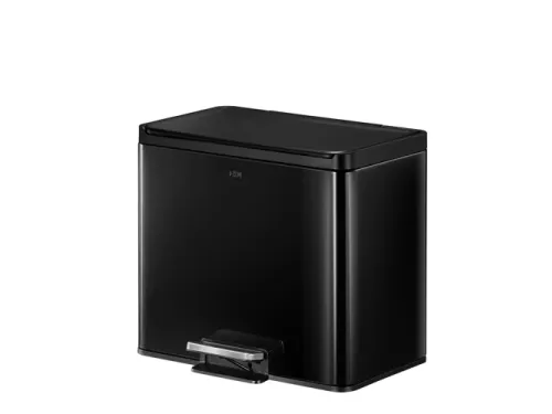 Essential Recycler pedaalemmer 9+9+9L zwart
