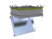 mini-bodemklepcontainer,HxLxB 625x1000x1200mm,0,37m³,inrijbeugel,staa
