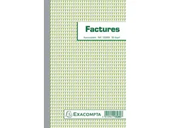 Exacompta Facturen, Ft 21 X 13,5 Cm, Dupli, Franstalig
