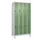 dubbeldekse locker,HxBxD 1950x1000x500mm,4x2vak.,vak B 250mm
