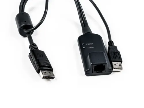 Vertiv Avocent MPUIQ-VMCDP, 0,3556 m, USB, USB, DisplayPort, Zwart, DI