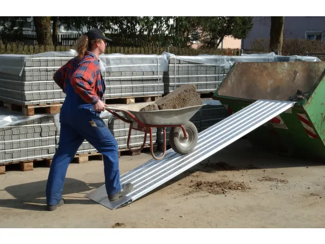 Laadrail Aluminium Lxb 2500X300Mm Draagvermogen 325Kg