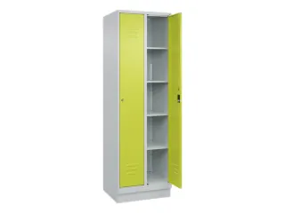 wasgoedverdeelkast,HxBxD 1950x600x500mm,vak B 300mm,cilinderslot - 2