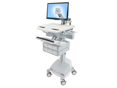 Medische Trolley StyleView-wagen met LCD-arm SLA-voeding6 laden (3x2)E