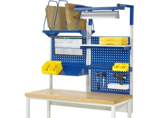 opbouwelement,v. werkbank,HxBxD 1380x1500x1500mm,draagverm. 100kg - 2