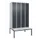 Z-garderobekast,HxBxD 2120x1200x815mm,8vak,vak B 300mm,cil.-slot