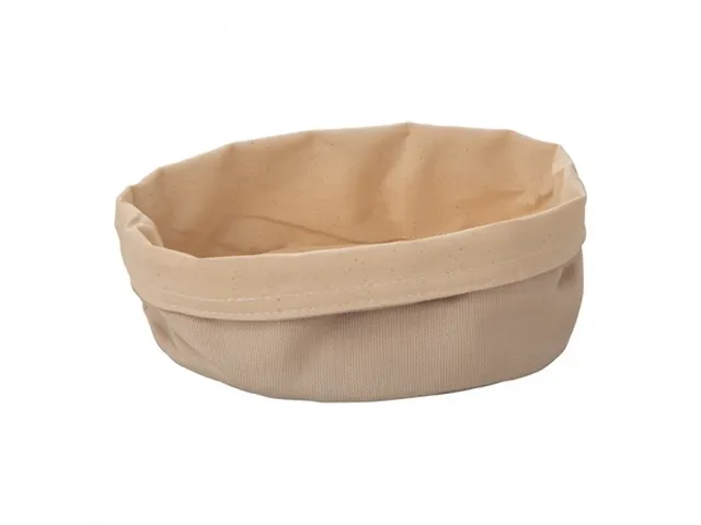 Broodzak canvas 20x15cm beige