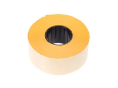 #*Prijstang etiket non perm. fluor oranje 1000 et.op rol 26 x 16 mm R