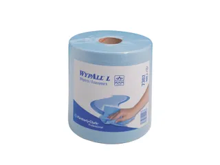 Wypall L30 7302 Poetsdoeken combirol blauw Airflex 2-laags - 1