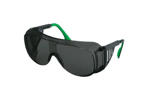 Uvex Infradur 9161 IR 5 overzetbril om te lassen, donkergrijs tint 6