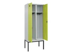 locker voor scheiding van kleding,HxBxD 2120x800x500mm,2vak