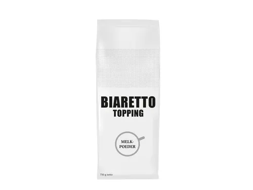 Melkpoeder Biaretto topping 750gram