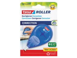 Correctieroller Tesa ecoLogo 4.2mmx10m zijwaarts op blister