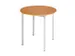 Table Polyvalente Tube Carré 4Pieds Hxø 740X800Mm Ronde Piètement A