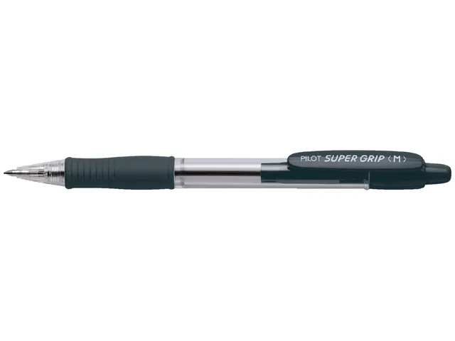Balpen Pilot Super Grip Medium Zwart