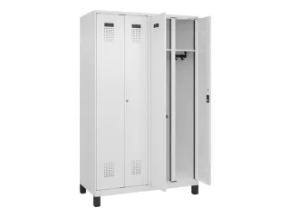 locker voor scheiding van kleding,HxBxD 1950x1200x500mm,4vak - 1