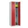 locker,HxBxD 1850x600x500mm,2vak,vak B 300mm,cil.-slot,staand op vloer
