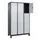lockerkast,HxBxD 1950x1200x500mm,3x3vakken,vak B 400mm,cil.-slot