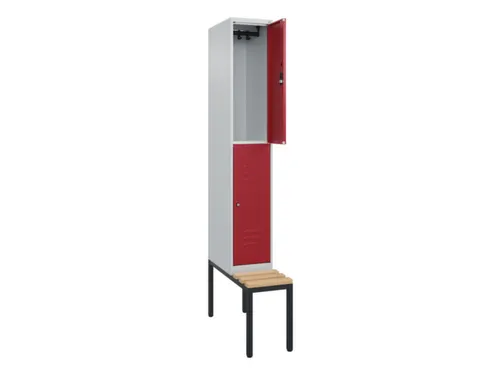 Dubbeldekse dekenkist,HxBxD 2120x300x815mm,1x2vak.,vak B 300mm