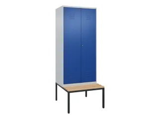 locker voor scheiding van kleding,HxBxD 2120x800x815mm,2vak - 1