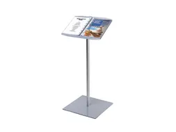 Menustandaard Vierkante Voet 2xA4 Ringbinder
