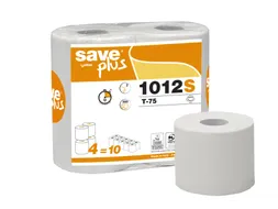 Toiletpapier Celtex Save Plus 2-laags wit 500 vel krimp 10x4 rol