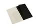 Schrift Moleskine 130x210mm blanco 160 pagina's 70gr zwart set à 3 st