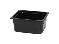 Caterchef Gastronorm bak 1/2 GN 150mm polycarbonaat zwart