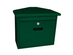 Wandbrievenbus Zamoran Groen Staal