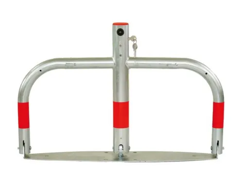 flexibele parkeerbeugel,HxBxD 520x770x150mm,staal,grijs