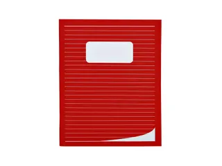 Schrift Qbasic 210x165mm lijn 80blz 70gr assorti - 1